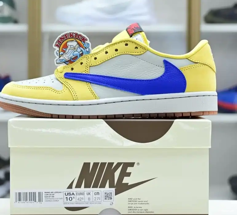 Travis Air x 1Low Scott Jordan Canary Jordan 0617